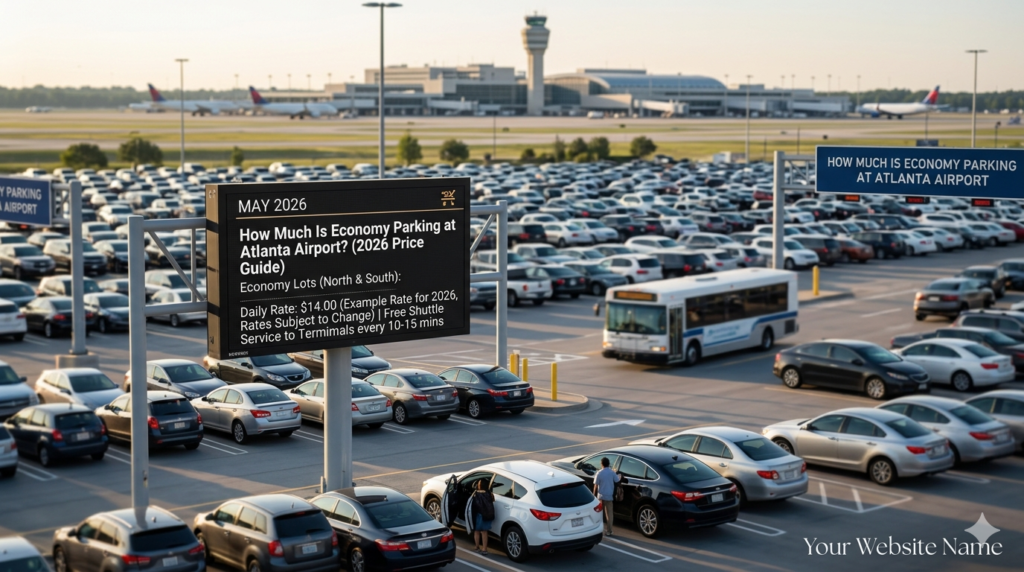 how much is economy parking at atlanta airport